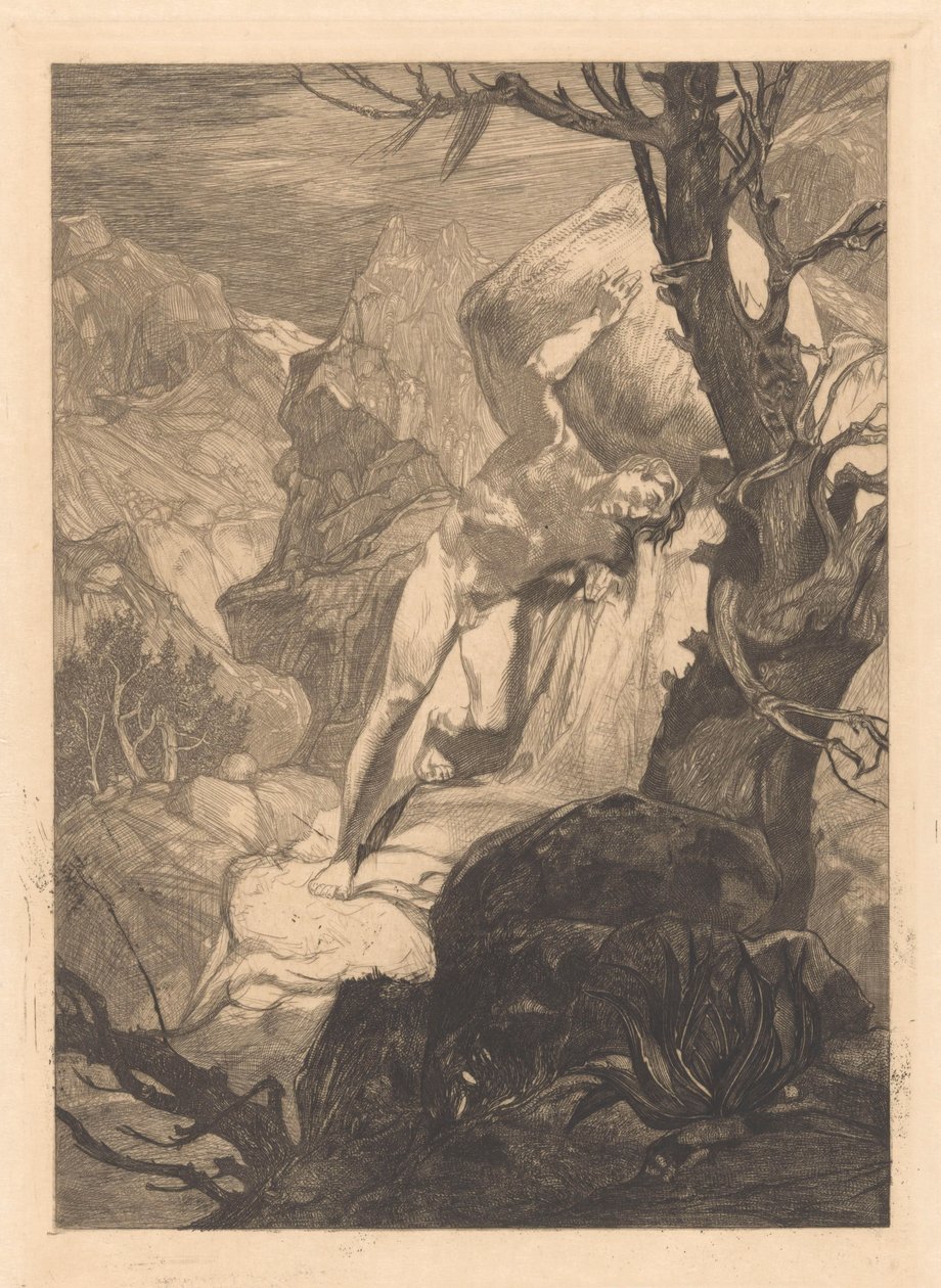Haavoittunut kivisessä maisemassa tekijältä Johannes Josephus Aarts