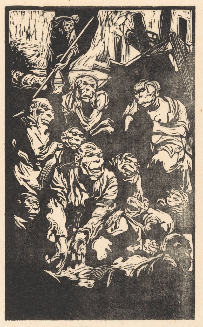 Acabat de les criatures de fantasia assegudes tekijältä Johannes Josephus Aarts