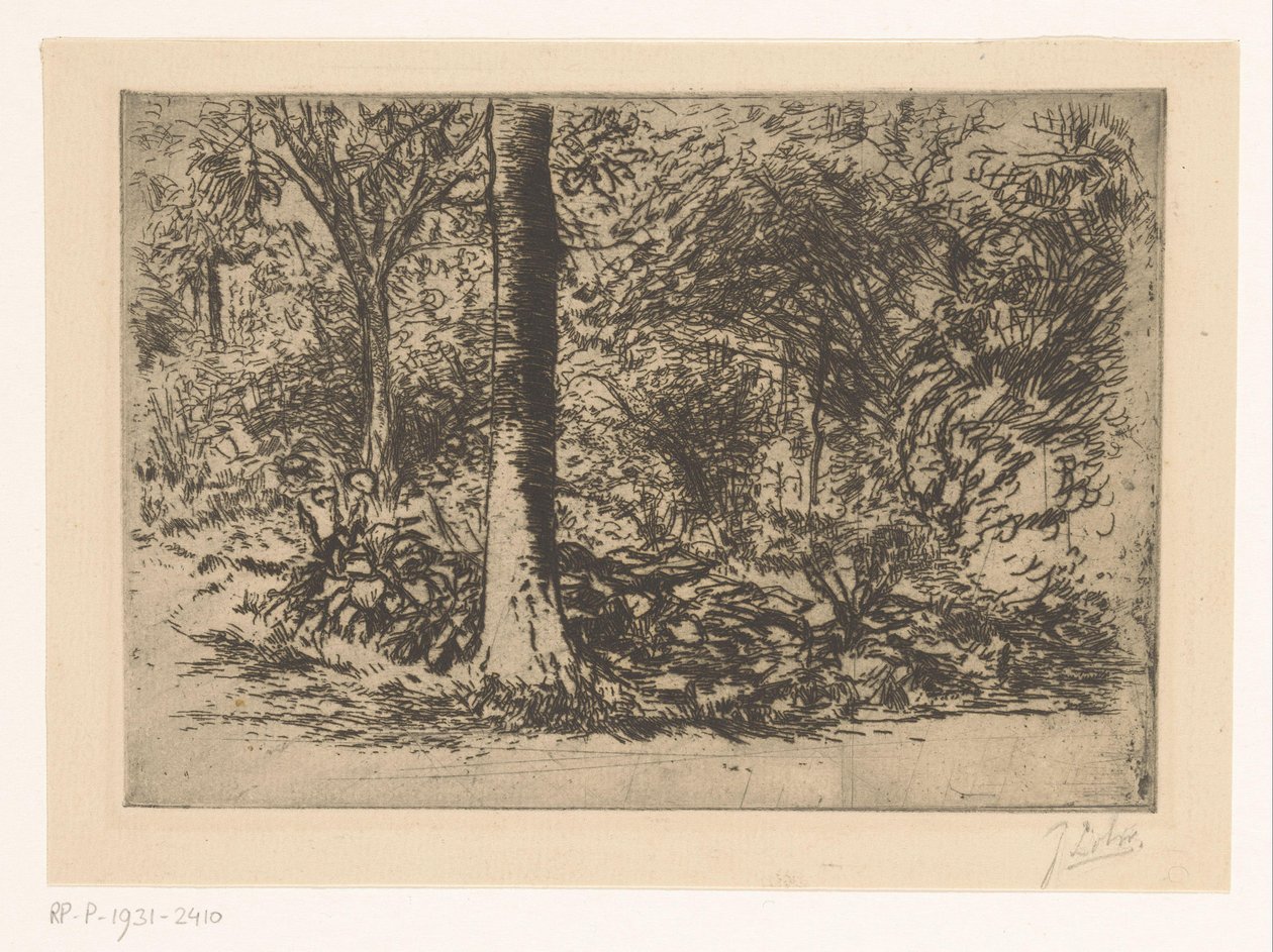 metsän reuna tekijältä Johannes Löhr