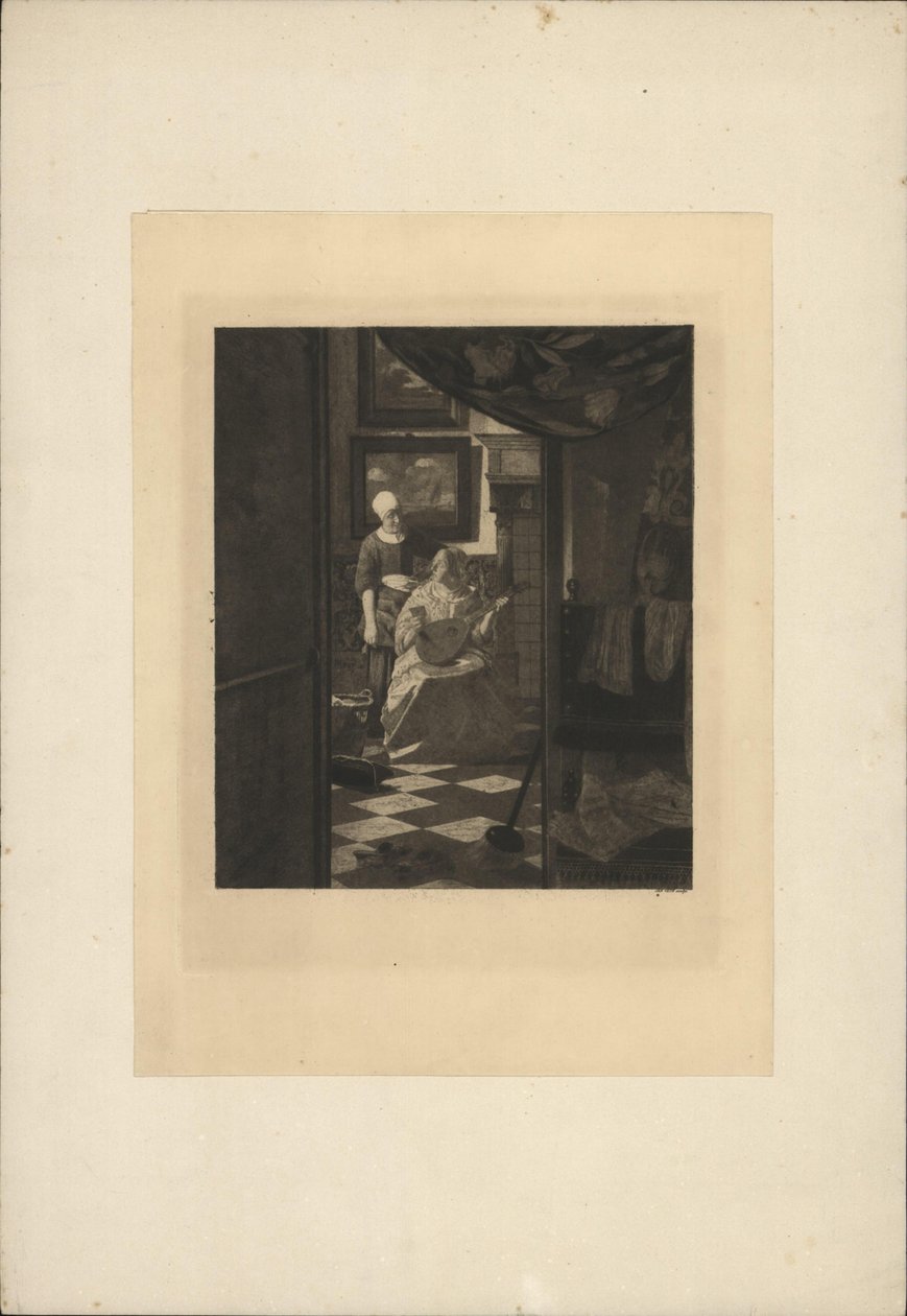 Rakkauskirje tekijältä Johannes Vermeer