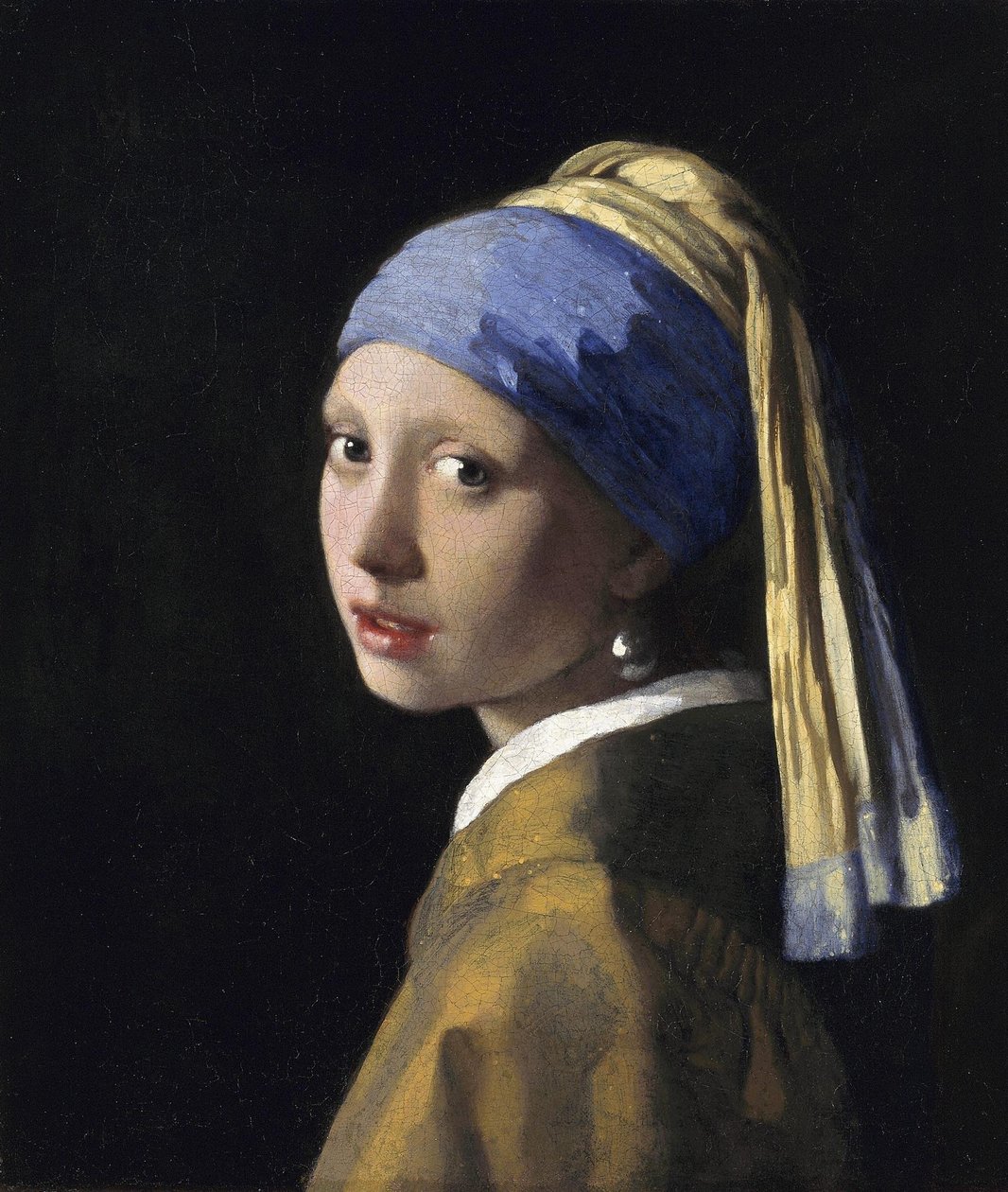Hollanti: Meisje met de parel Girl with a Pearl Earring (Tyttö, jolla on helmikorvakoru) tekijältä Johannes Vermeer