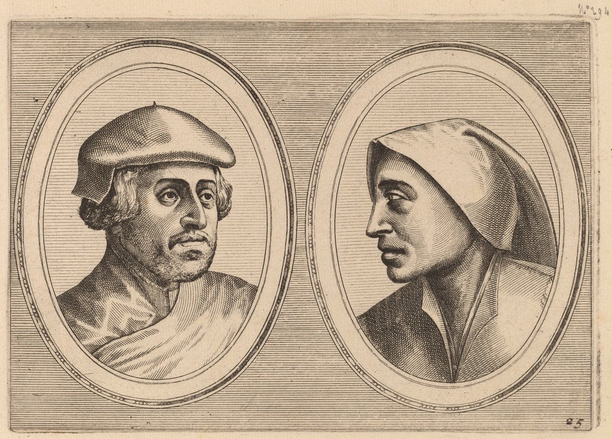 "Sincere Lammert" ja "Deughdighe Geertruyd" tekijältä Johannes and Lucas van Doetechum after Pieter Bruegel the Elder