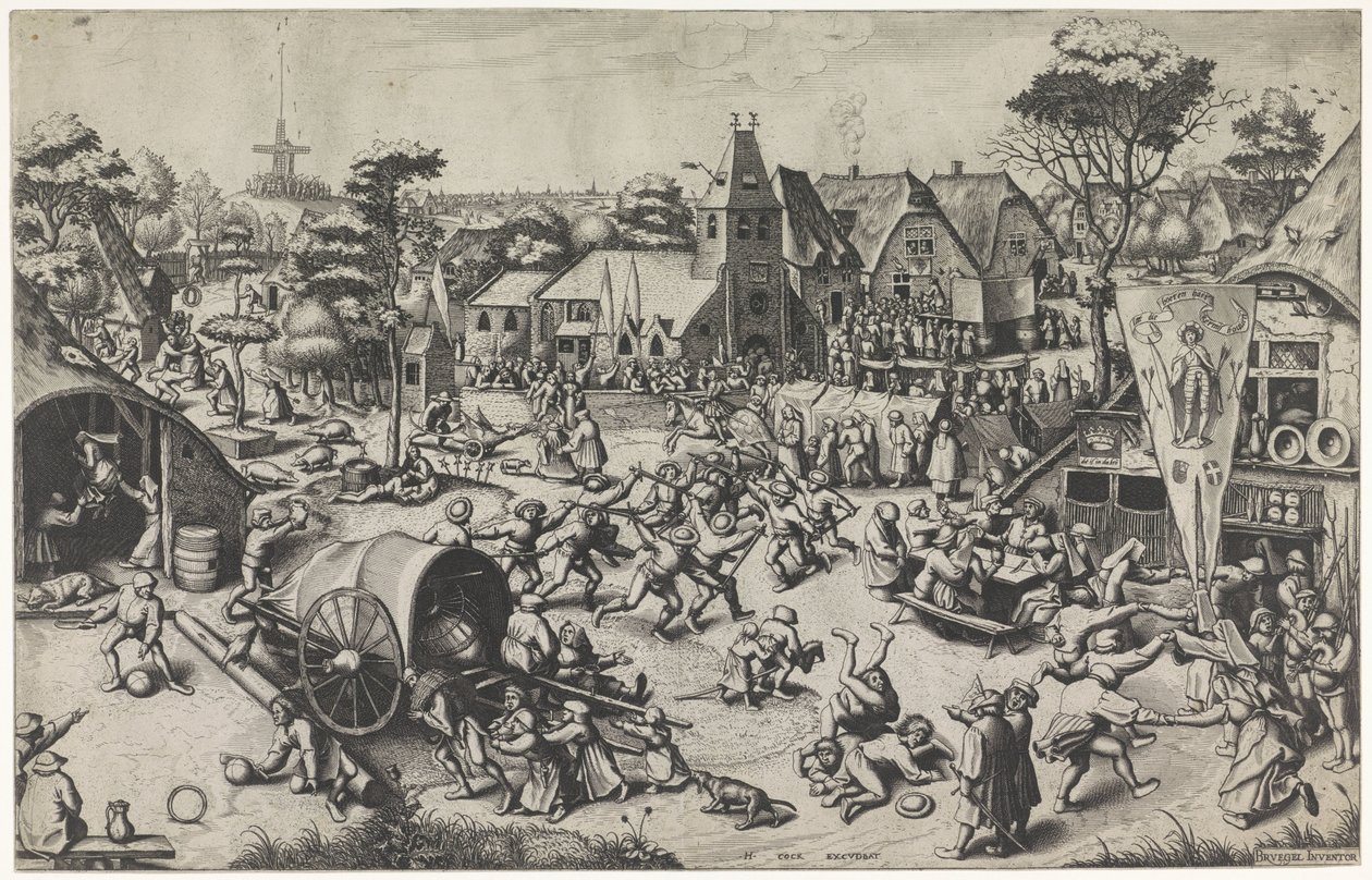 Pyhän Yrjön messut tekijältä Johannes of Lucas van Doetechum