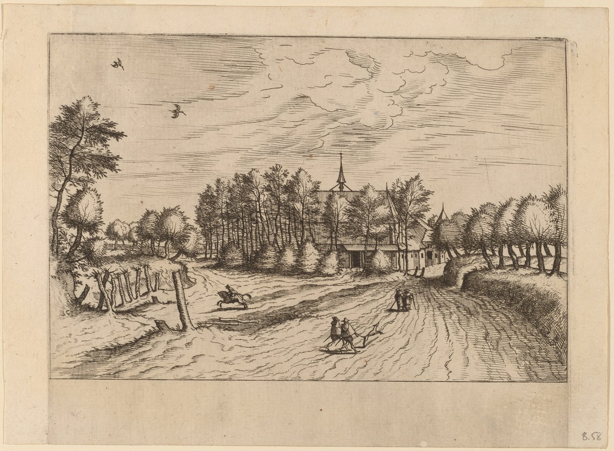 Maatila tekijältä Johannes van Doetechum, the Elder and Lucas