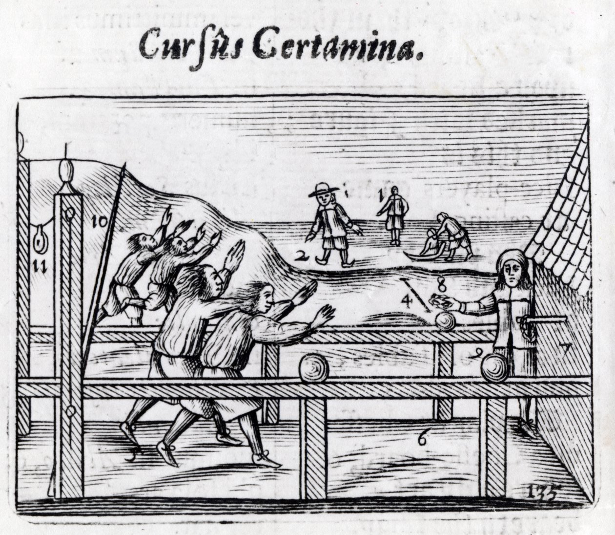 Poikien kilpailut Orbis Sensual Pictuksesta, 1658 tekijältä John Amos Comenius