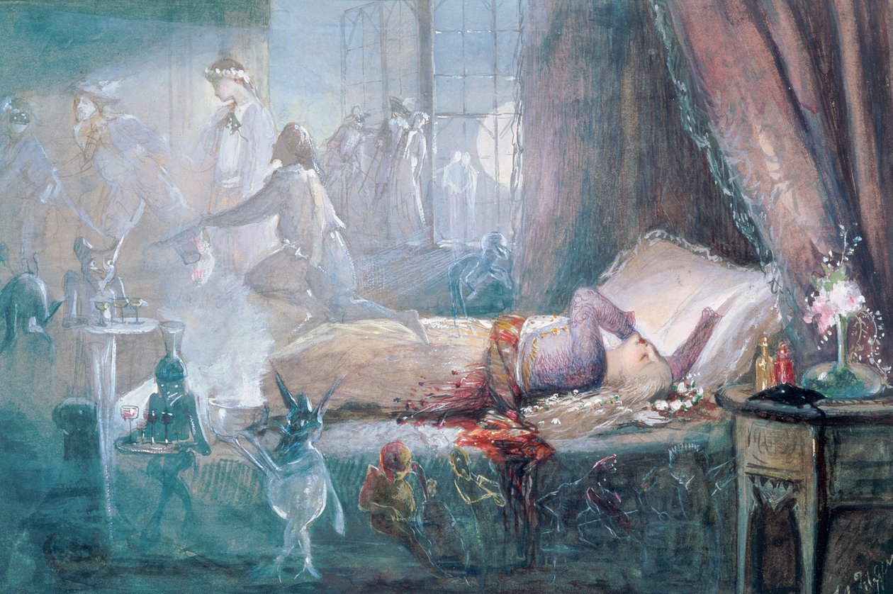 Asiat, joista unelmat on tehty (katso myös 109712) tekijältä John Anster Fitzgerald