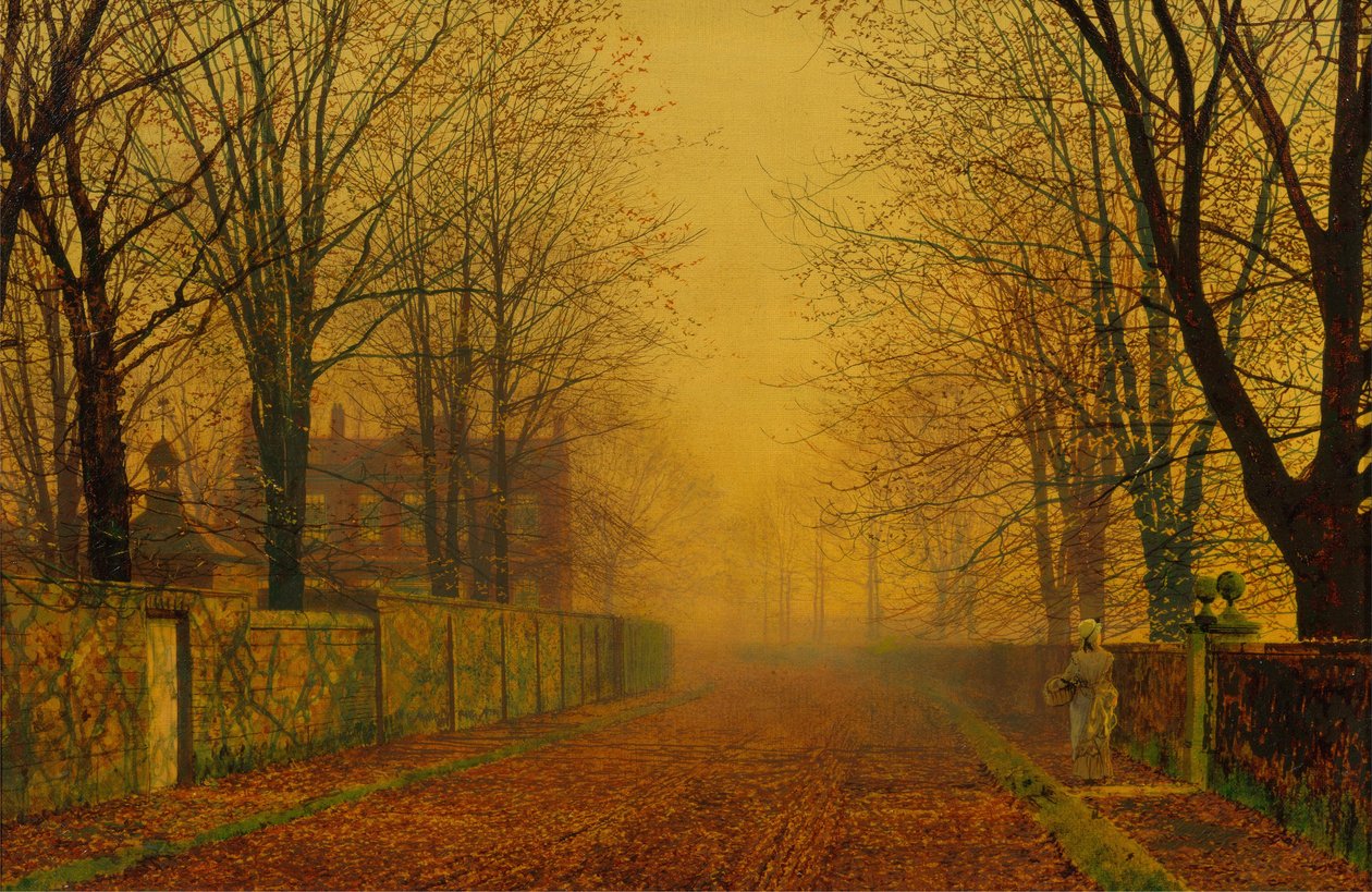 Iltahehku tekijältä John Atkinson Grimshaw