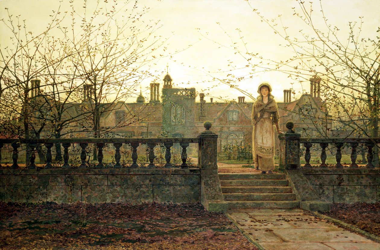Lady runsas tekijältä John Atkinson Grimshaw
