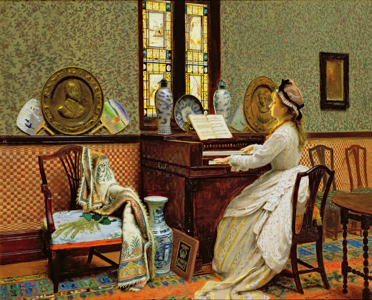 Koraali tekijältä John Atkinson Grimshaw