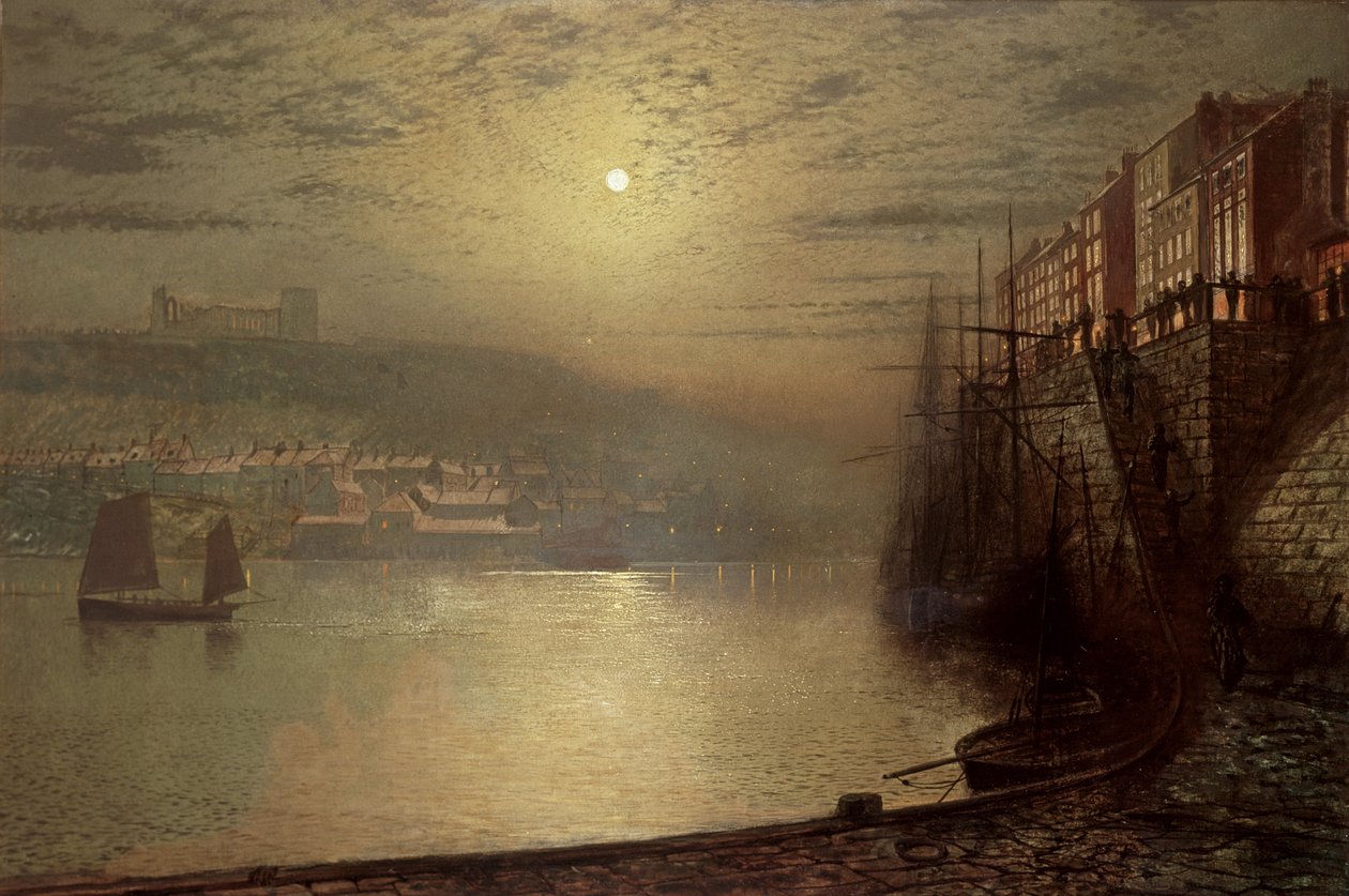 Whitby tekijältä John Atkinson Grimshaw