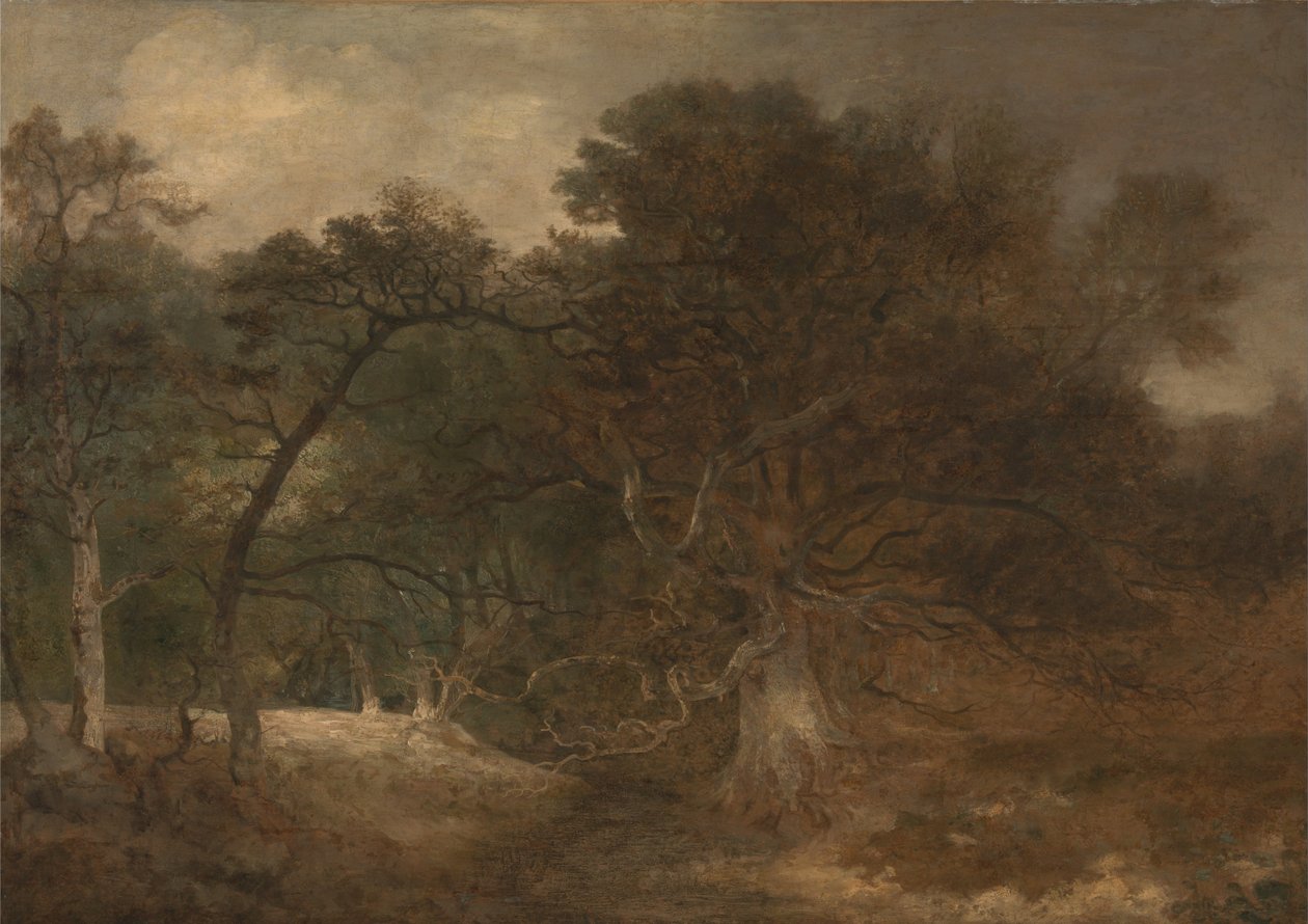 Woodland Landscape lähellä Norwichia tekijältä John Crome