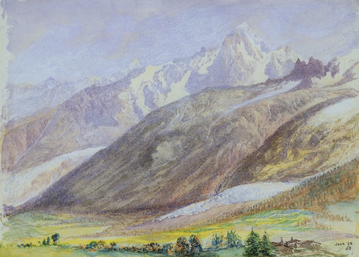 Mountain Scene, 23. kesäkuuta 1858 tekijältä John Brett