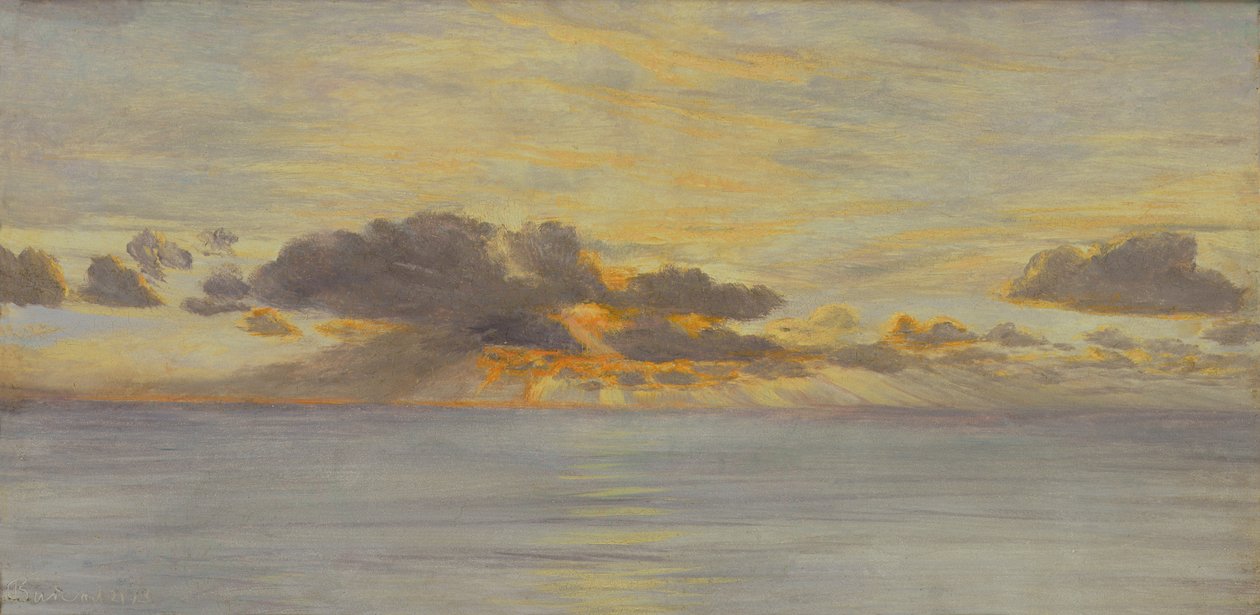 Auringonlasku tekijältä John Brett