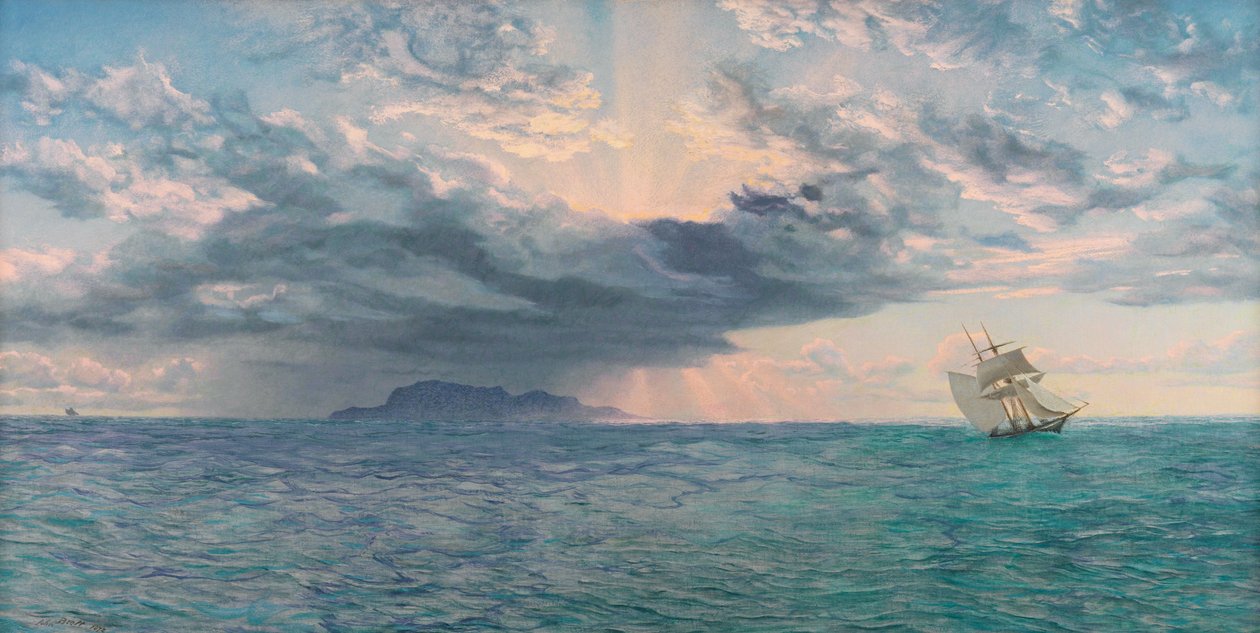South Bishop Rock, Villin yön odotukset, 1872 tekijältä John Brett