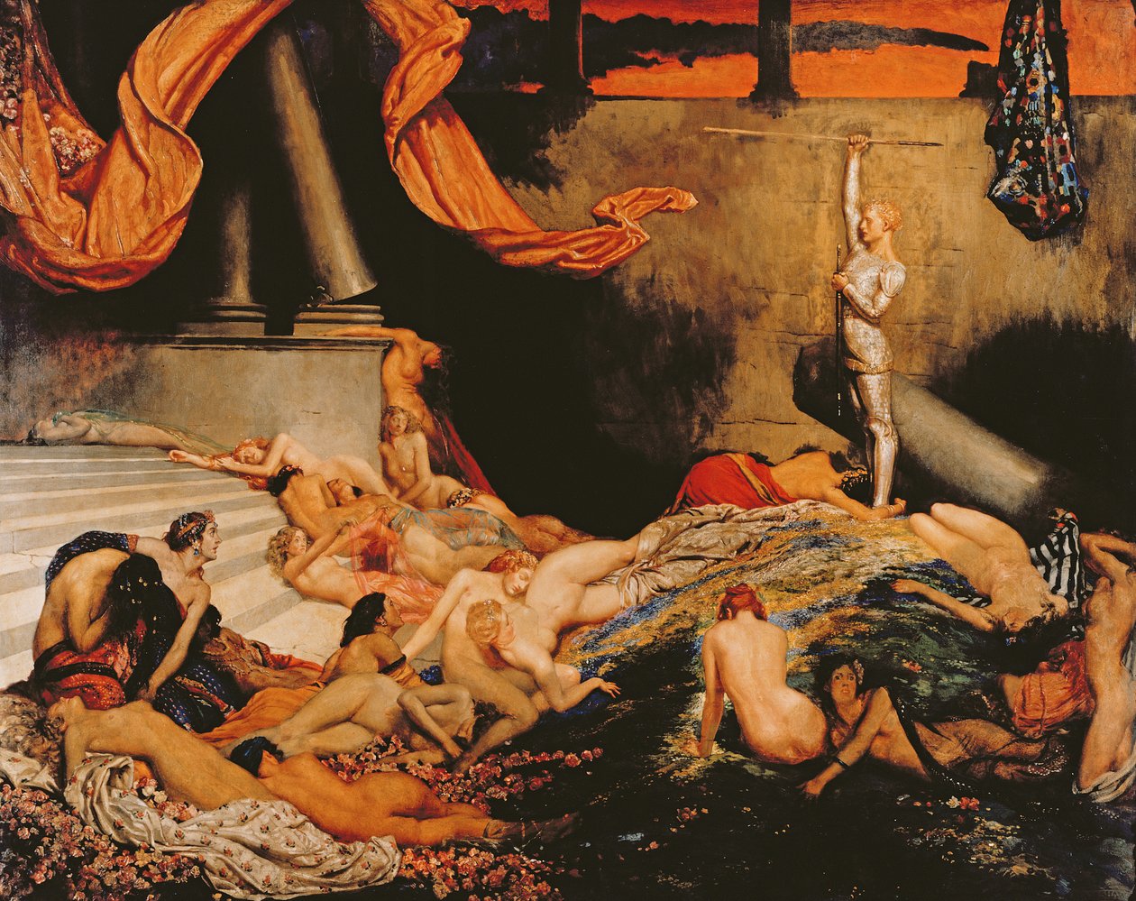 Pidätetty keihäs tekijältä John Byam Liston Shaw