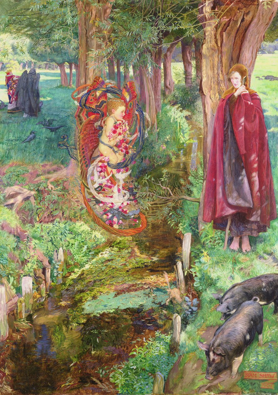 Aika ja mahdollisuus sattuvat kaikille samalla tavalla, 1901 tekijältä John Byam Liston Shaw