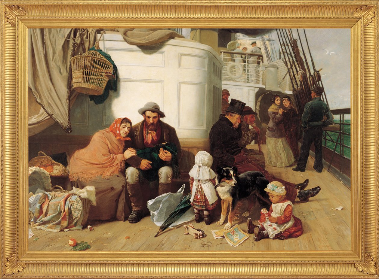 Maahanmuuttajat lähettävät tekijältä John Charles Dollman