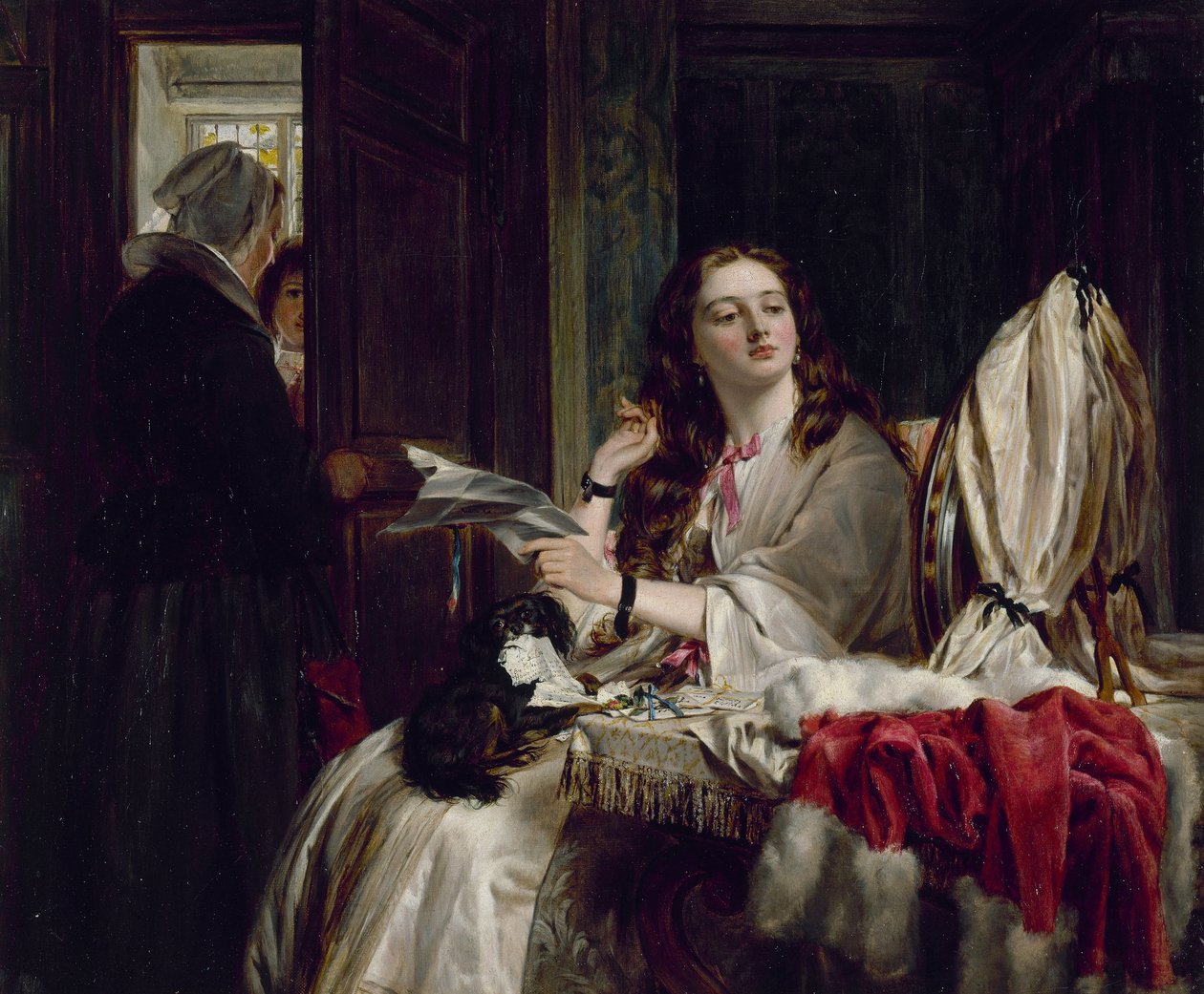 Pyhän Ystävänpäivän aamu tekijältä John Callcott Horsley