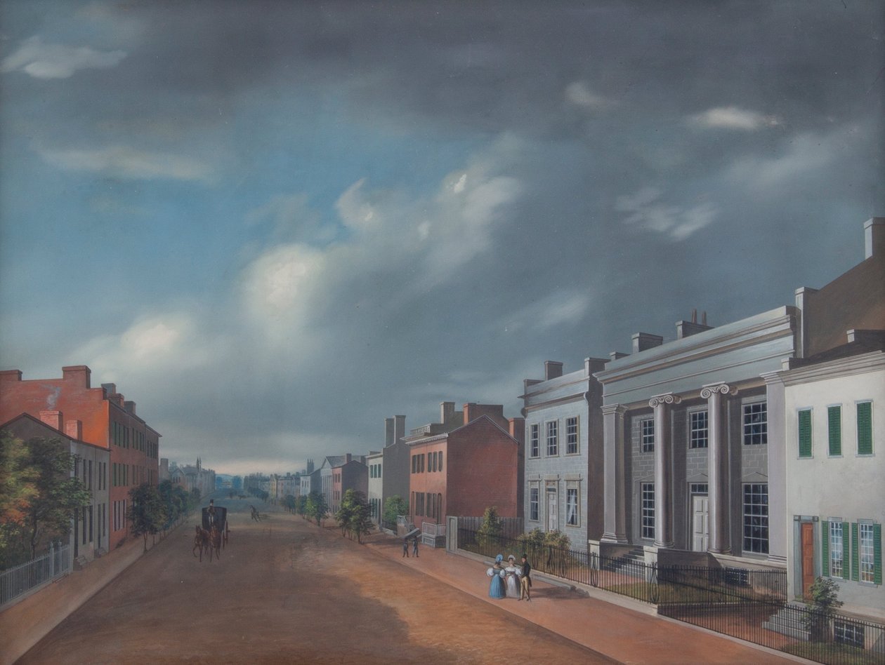 Fourth Street East From Vine tekijältä John Caspar Wild