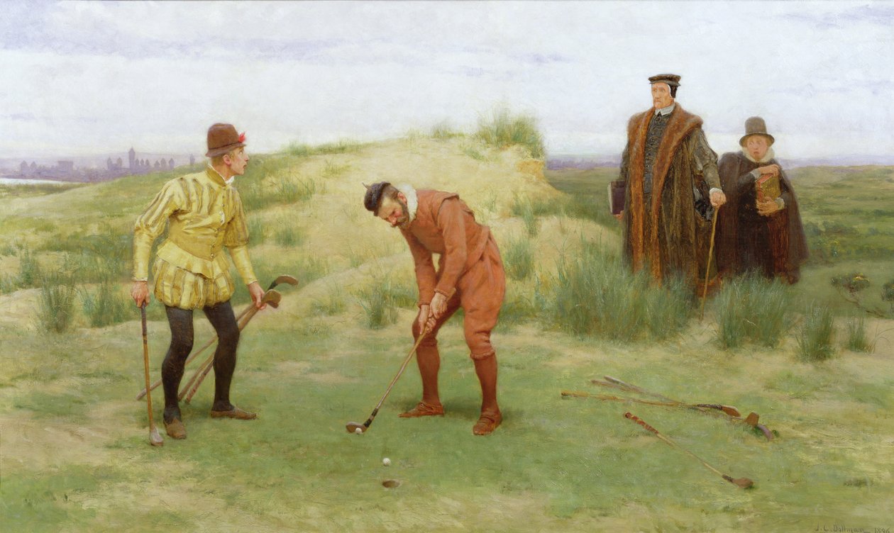 Saarnojen aikana, 1896 (katso yksityiskohdat numerosta 90719) tekijältä John Charles Dollman
