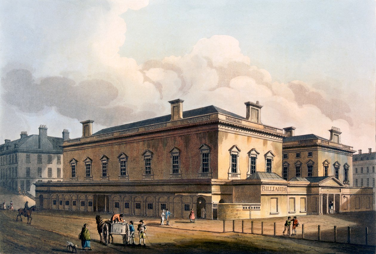 Klubitalo, Bath (akvatintti) tekijältä John Claude Nattes