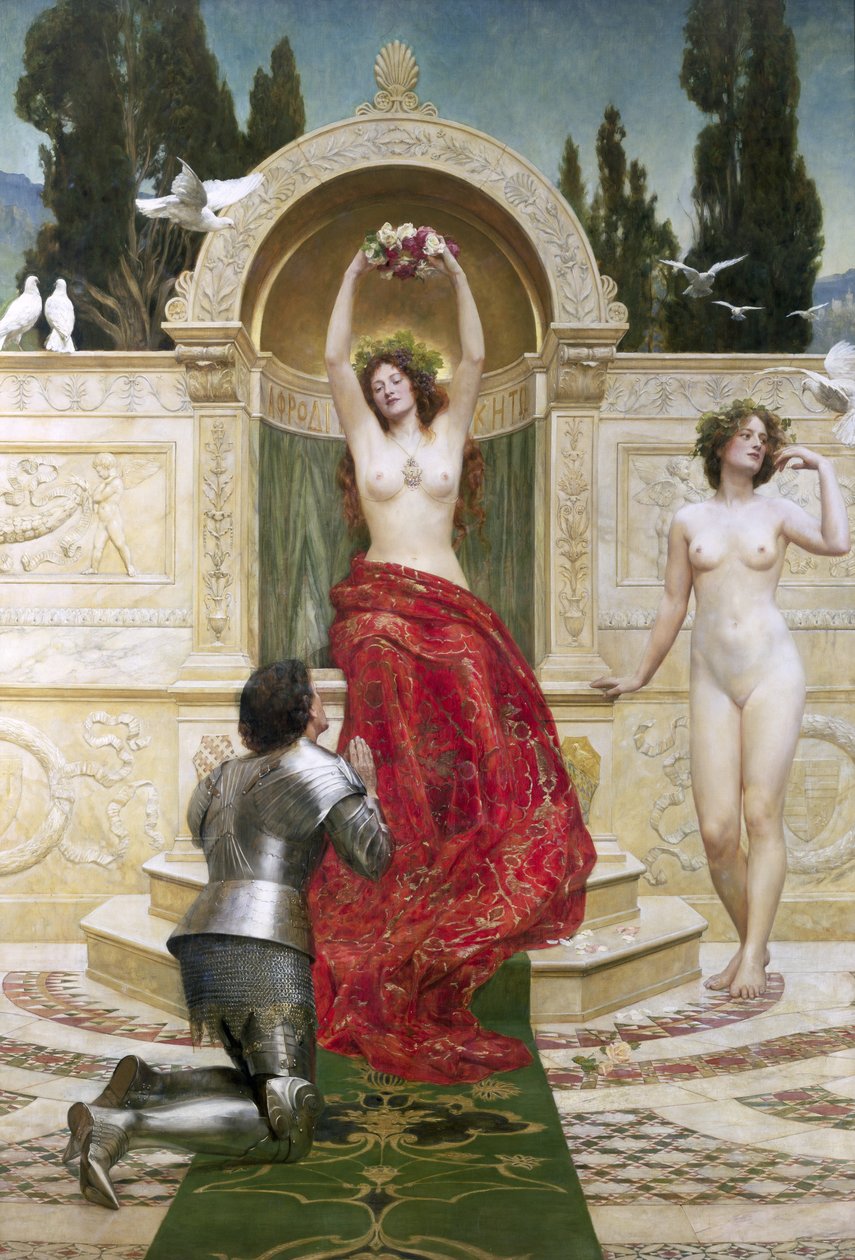 Venusburgissa (Tannhauser), 1901 tekijältä John Collier