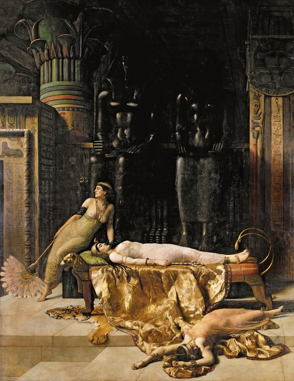 Kleopatran kuolema tekijältä John Collier
