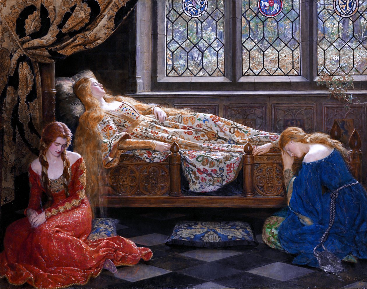 Nukkuva kaunotar tekijältä John Collier
