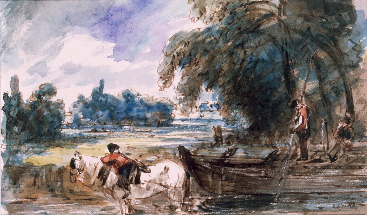 Proomu Stourilla tekijältä John Constable