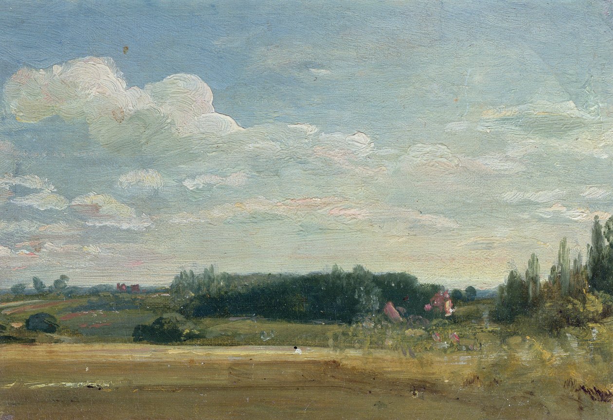 Näkymä pappilaalle, East Bergholt tekijältä John Constable