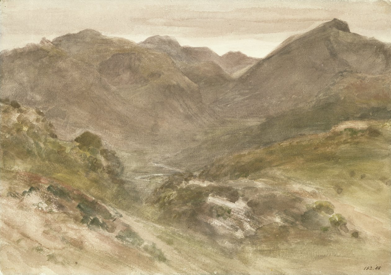 Näkymä Borrowdalesta tekijältä John Constable