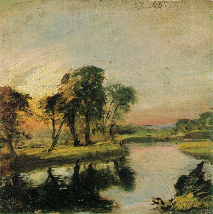 Näkymä Stourilta tekijältä John Constable