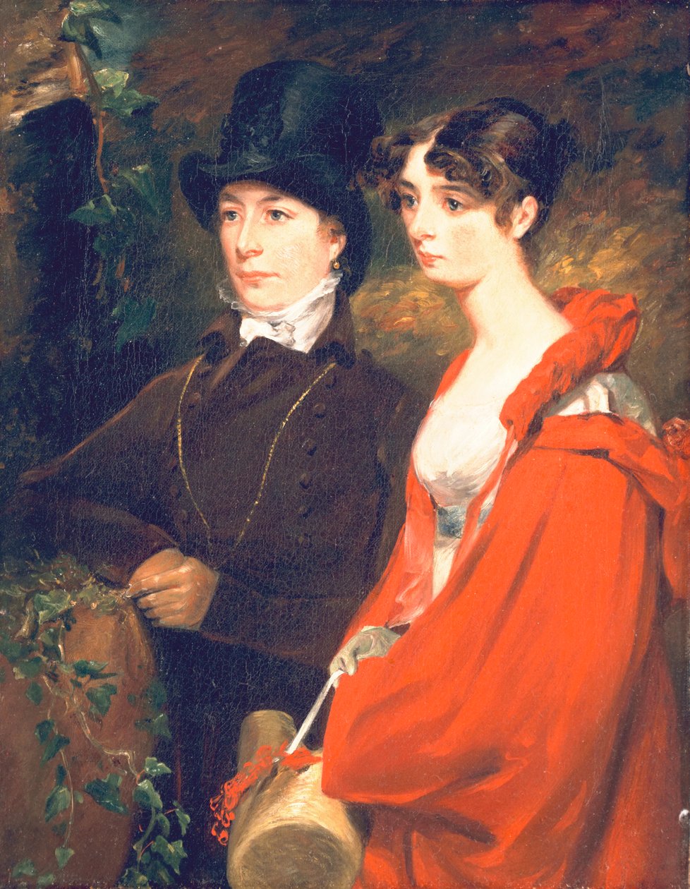 Anne ja Mary Constable: taiteilijan sisaret, n. 1818 tekijältä John Constable