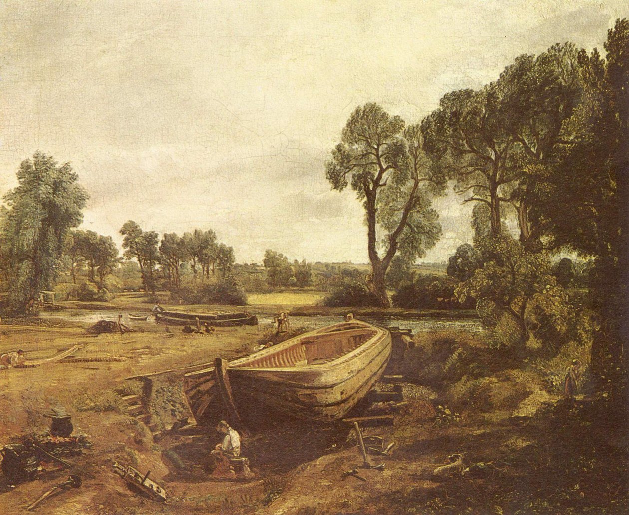 Bootsbau Flatfordissa tekijältä John Constable