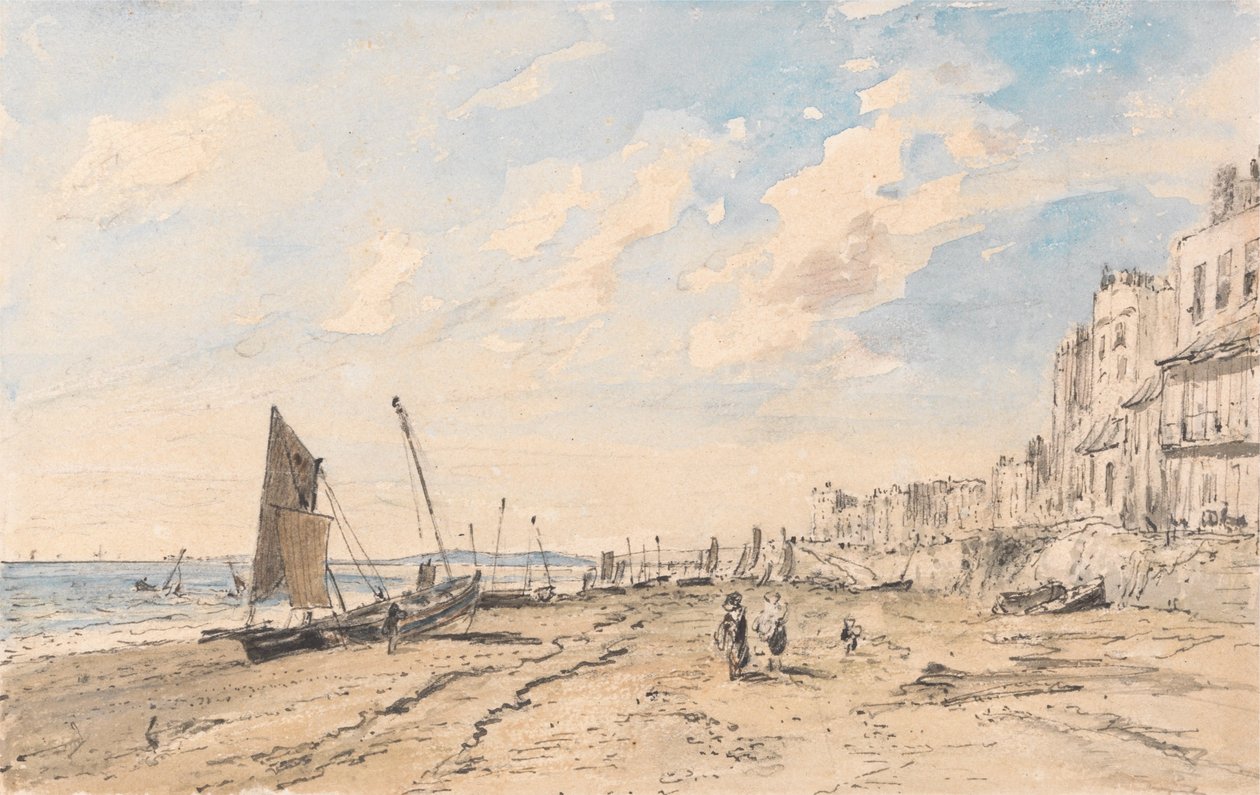 Brighton Beach etsii länteen tekijältä John Constable