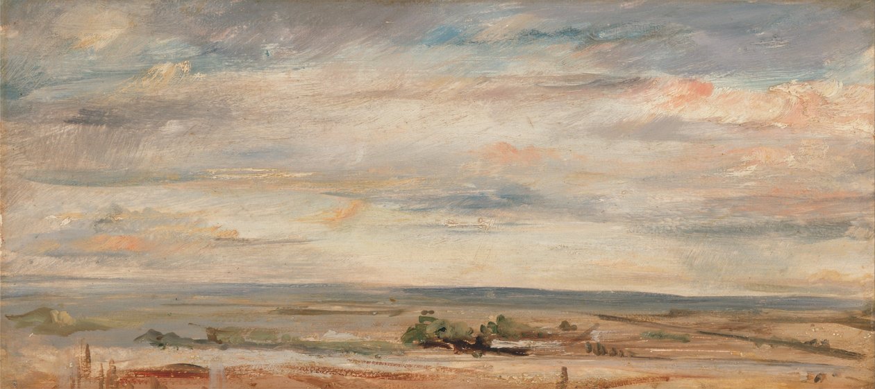 Pilvitutkimus, Varhainen aamu, katse itään Hampsteadista tekijältä John Constable