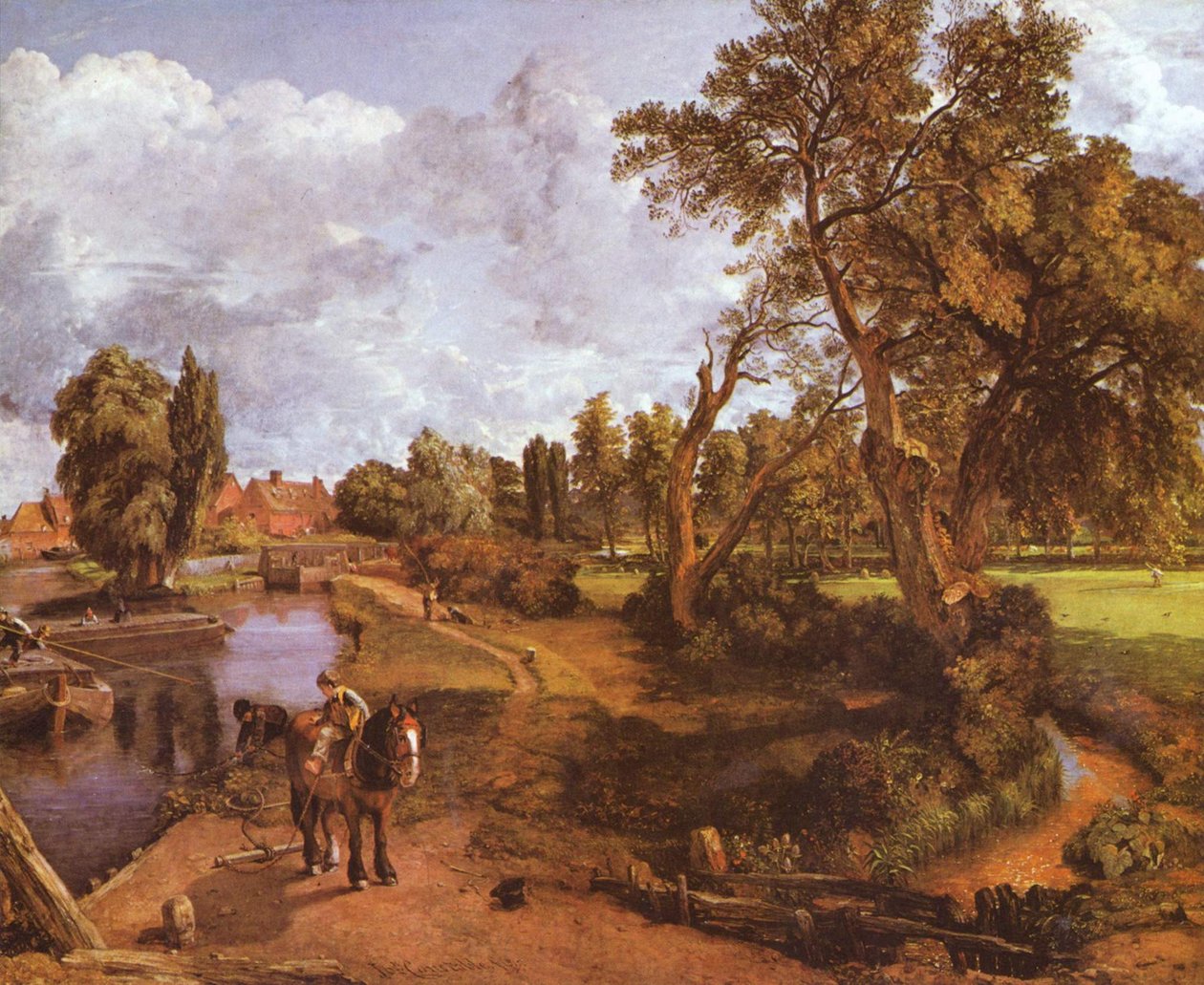 Das Haus des Admirals Hampsteadissa tekijältä John Constable