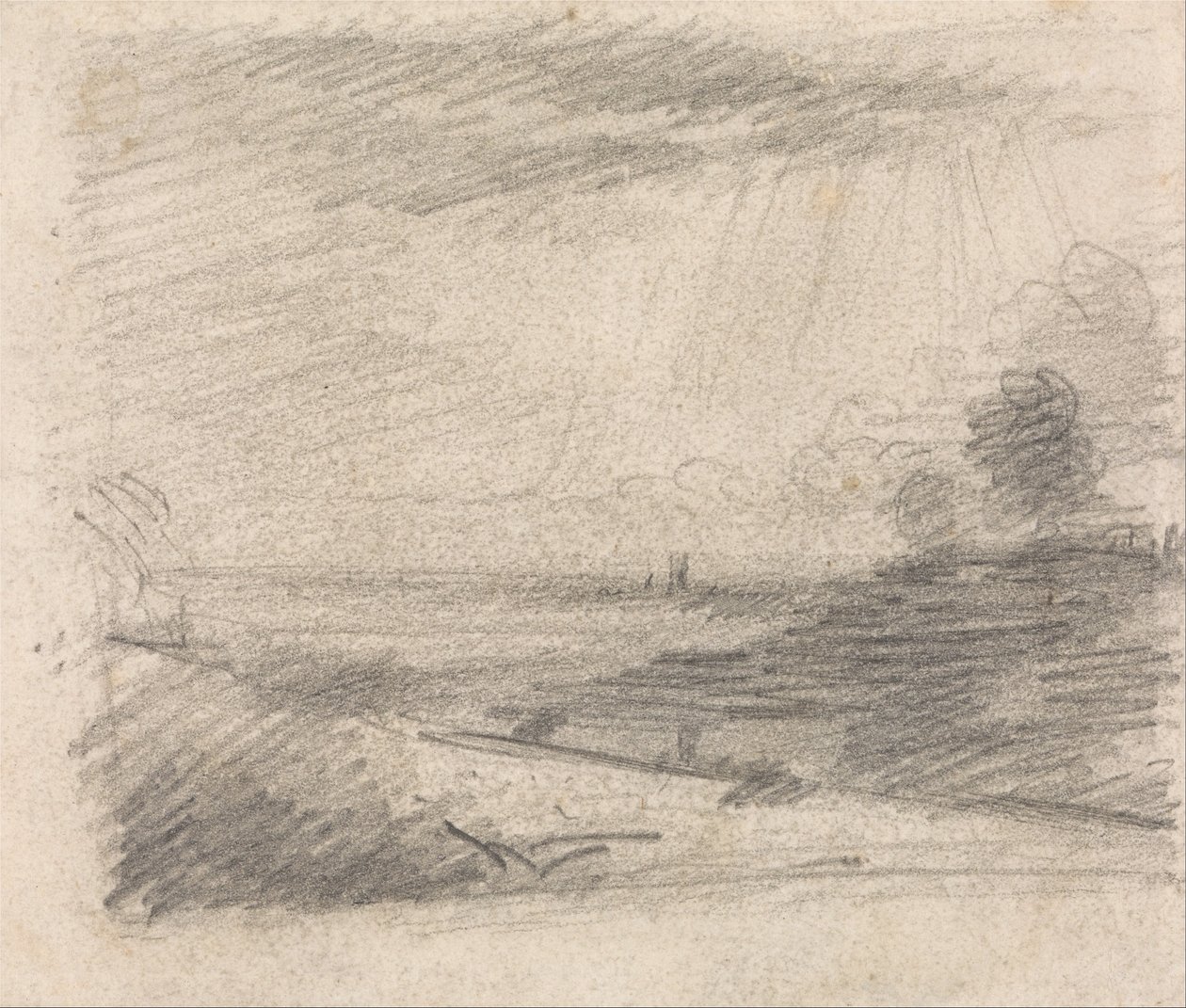 Dedham Vale Langhamista tekijältä John Constable