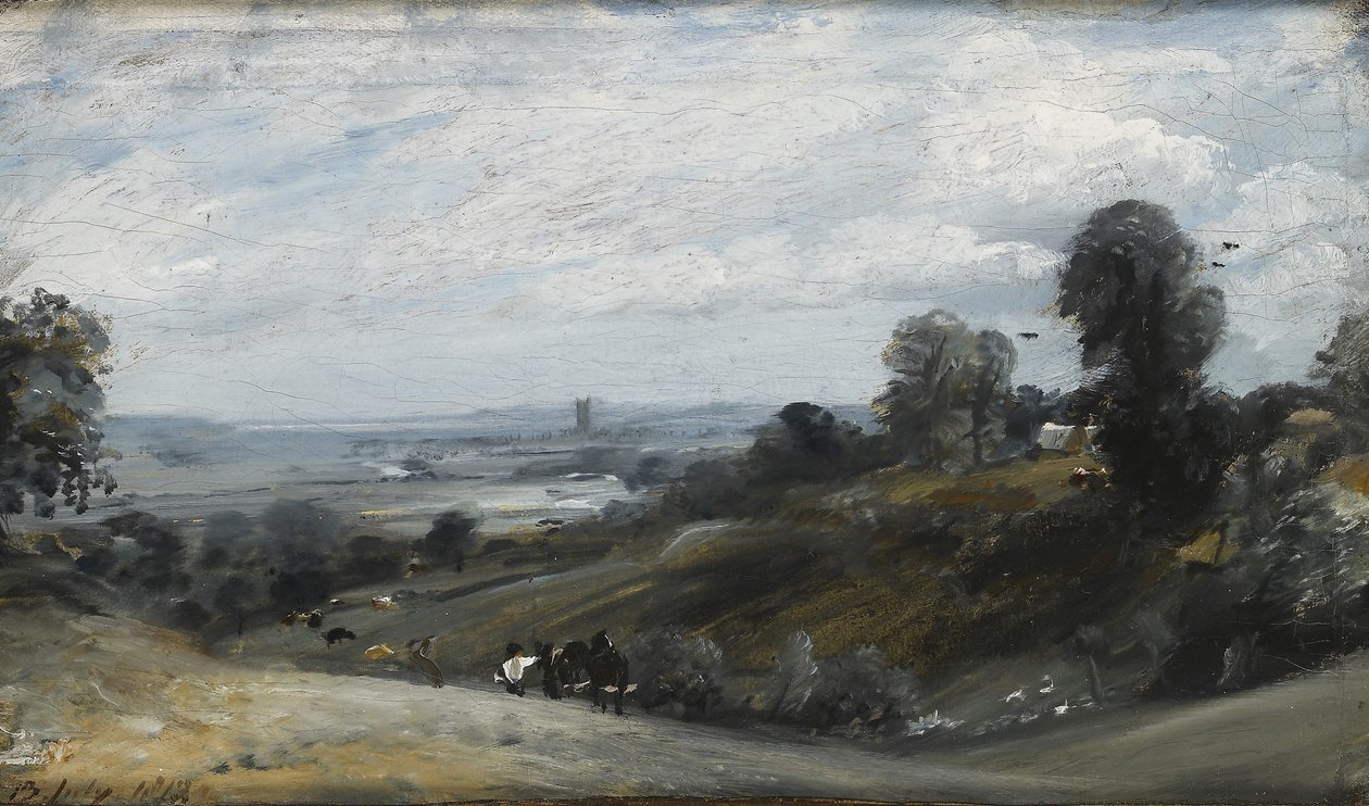 Dedham Vale Langhamista, 1800-luku tekijältä John Constable