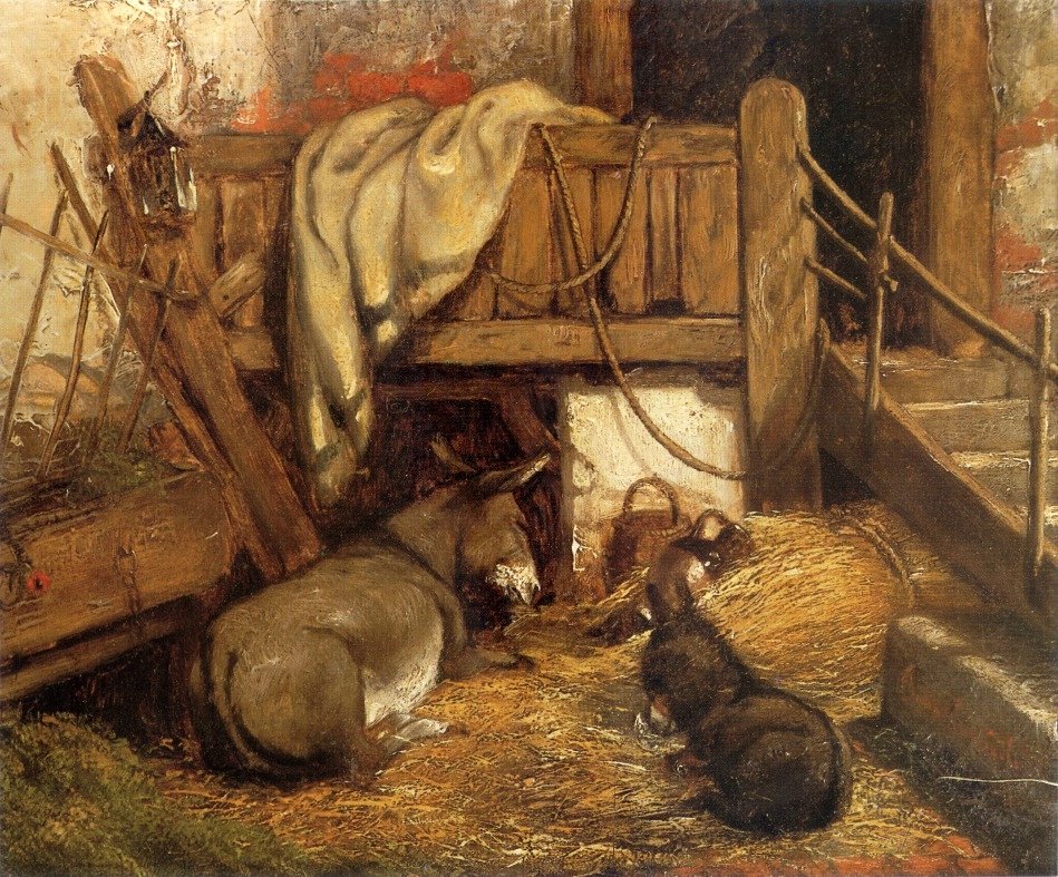 Aaseja tallissa tekijältä John Constable