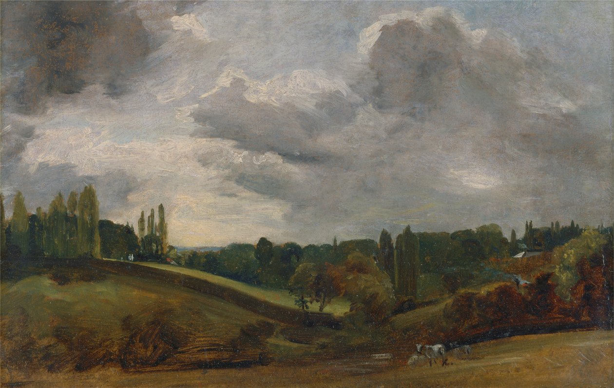 Itä -Bergholt tekijältä John Constable