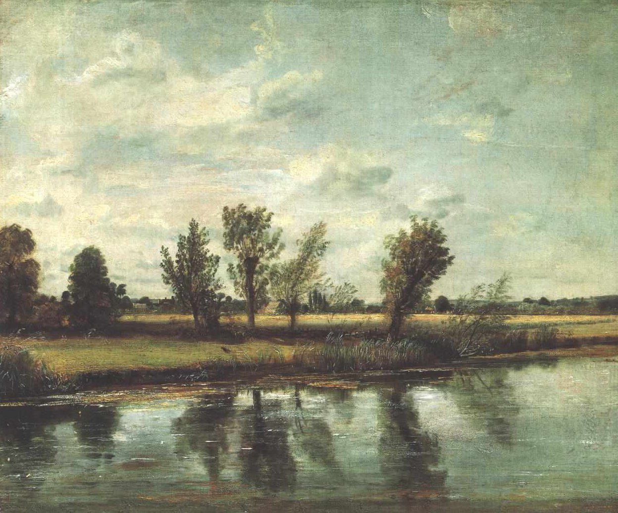 Moor Meadows lähellä Salisburyä tekijältä John Constable