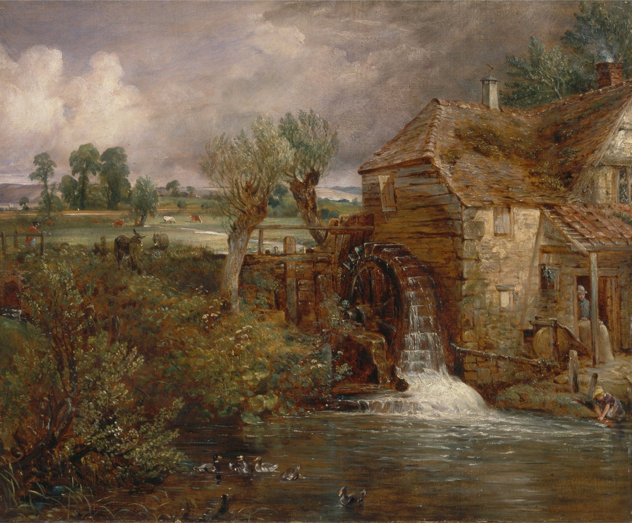 Parham Mill, Gillingham tekijältä John Constable