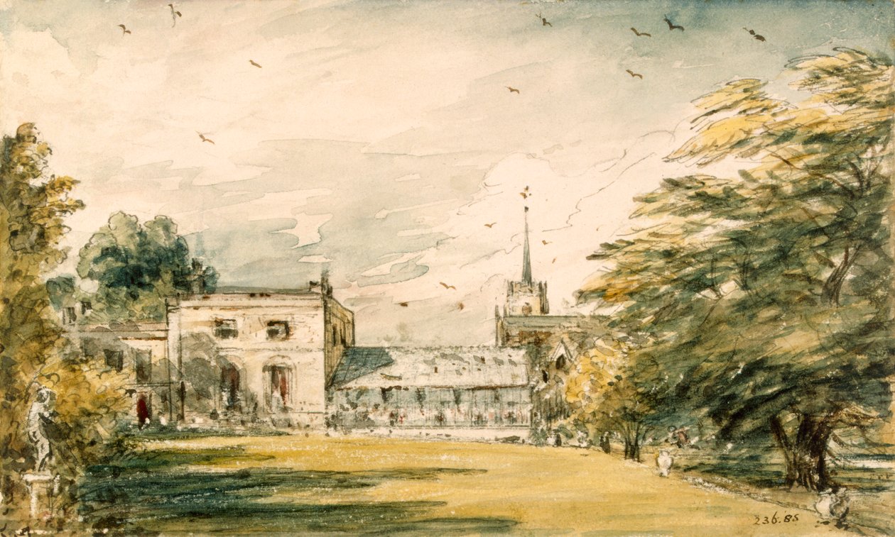Pitt Place, Epsom tekijältä John Constable