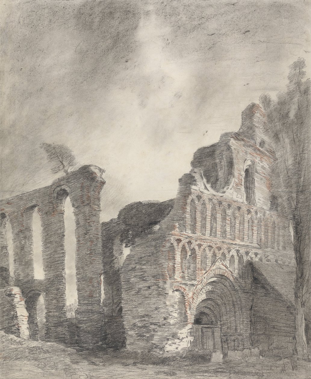 Botolphsin luostarin rauniot, Colchester tekijältä John Constable