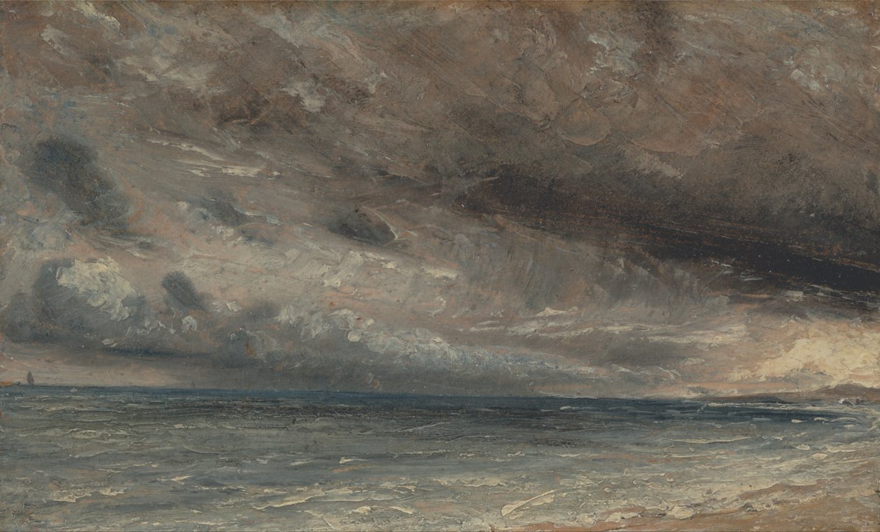 Myrskyinen meri, Brighton tekijältä John Constable
