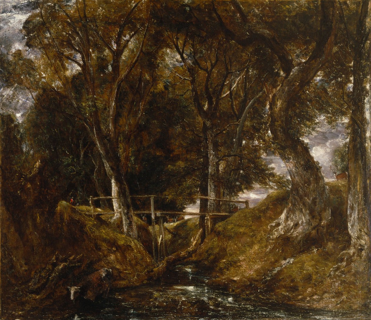 Dell Helmingham Parkissa tekijältä John Constable