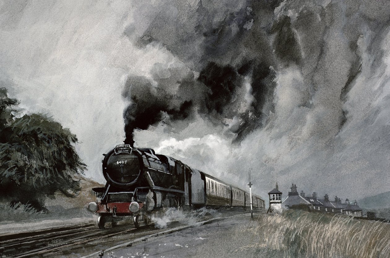 Höyryjuna Garsdalessa, Cumbriassa tekijältä John Cooke