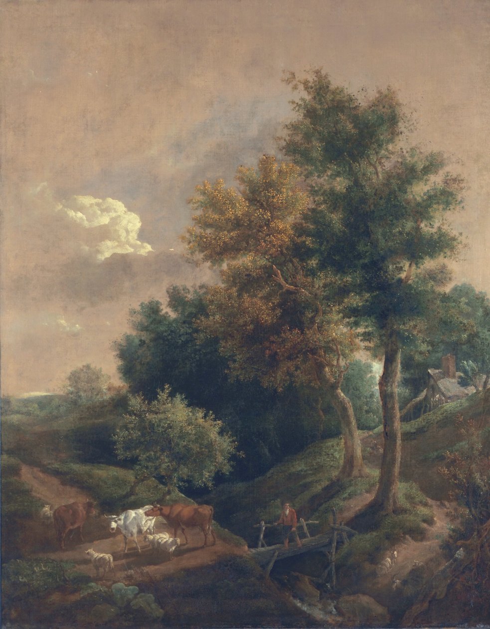 Yhteisen reuna, n. 1815 tekijältä John Crome