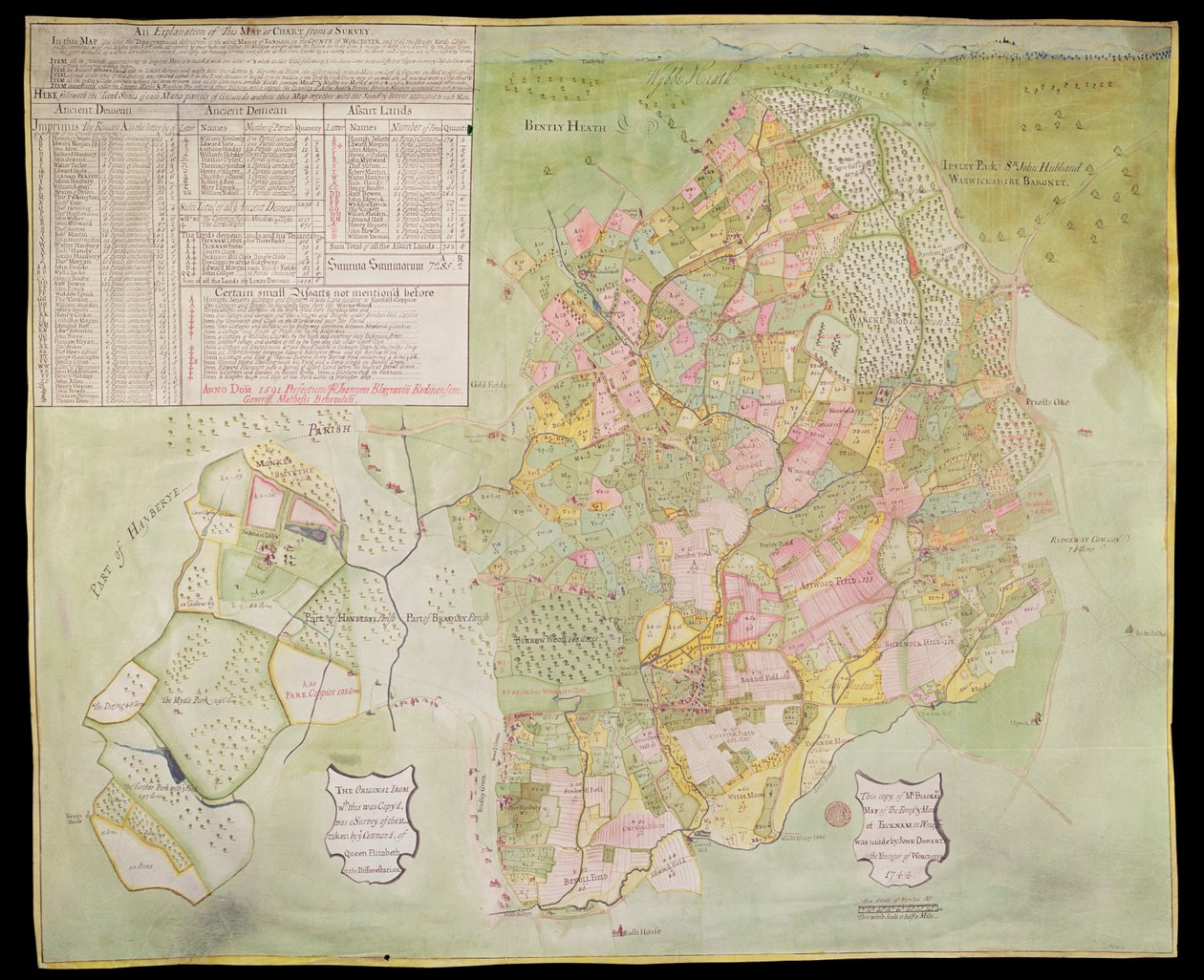 Fecknamin kartano, Worcester, 1744 tekijältä John Doharty